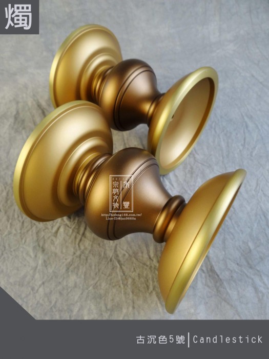 古沉色5號特級燭台-禾豐宗教文物