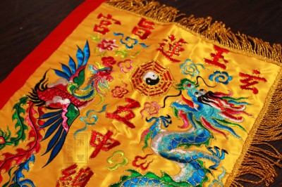 【 龍鳳令 / 玄蓮宮 】四角旗作品。鑑賞