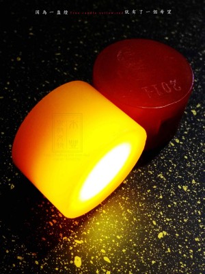 真蠟燭 / 黃色款 / 充電式LED / 單入