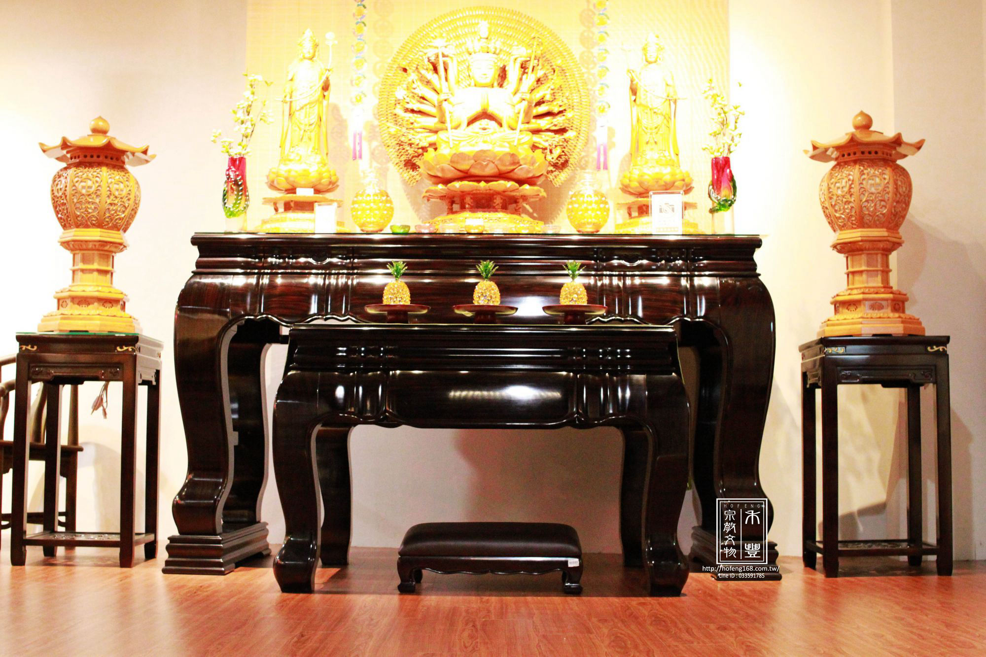 神(佛)桌款式/尺寸概要-禾豐宗教文物